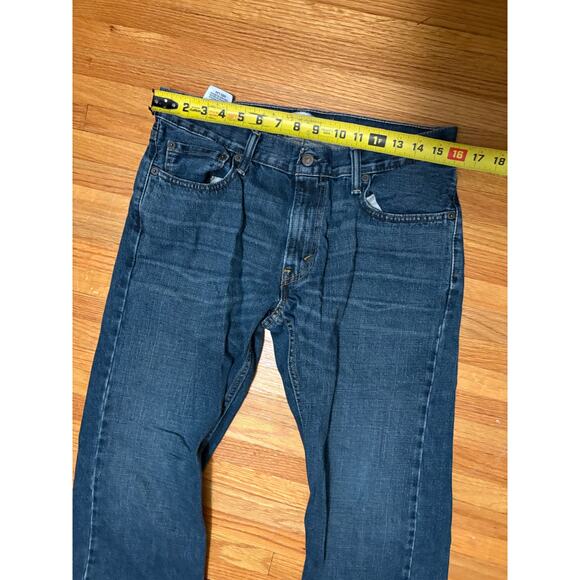 Levi’s 527 Bootcut Jeans Men’s W33 L34 Distressed Rear Patch Vintage Y2K - Picture 4 of 7